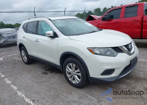 2016 Nissan Rogue Sv из США, поврежденный, VIN 5N1AT2MV7GC831285